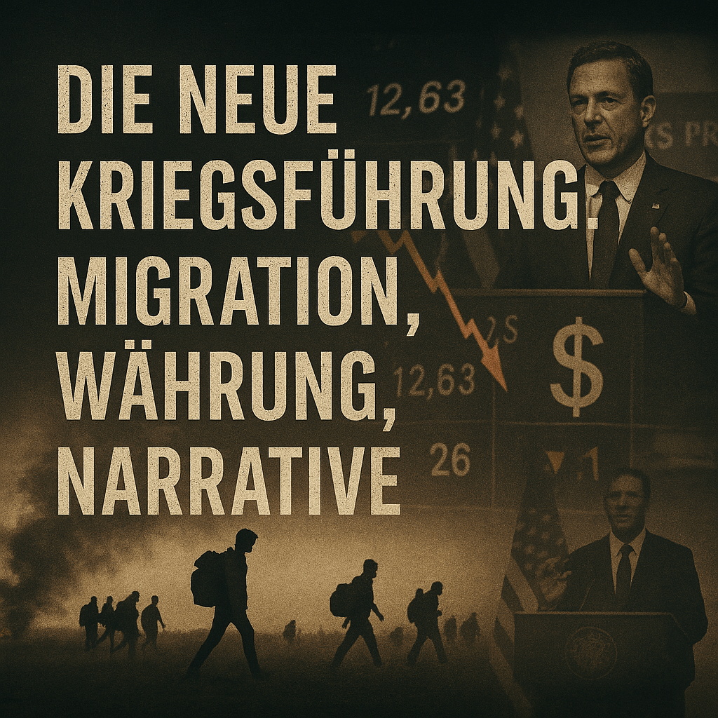 Kriegsführung, Migration, Währunge, Narrative